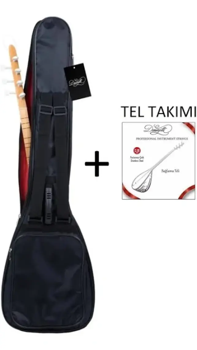 Donizetti Renkli Bağlama Saz Kılıfı Taşıma Çantası