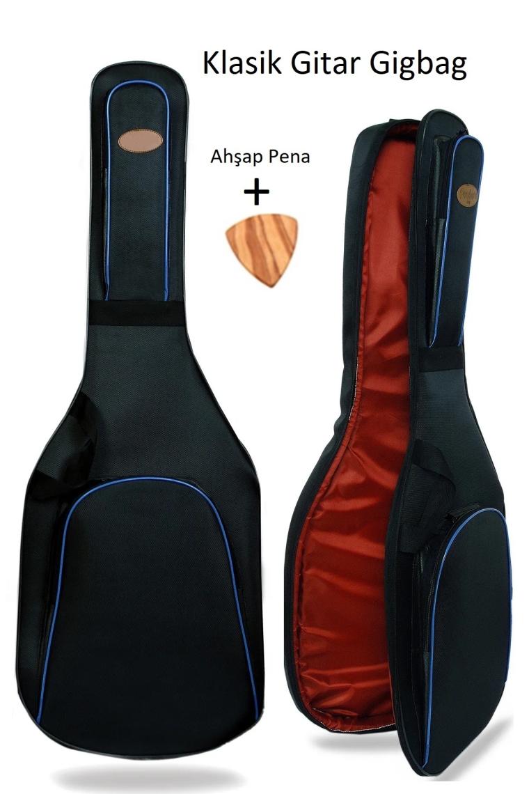 Donizetti Yüksek Korumalı Klasik Gitar Kılıfı Çanta Gigbag Siyah