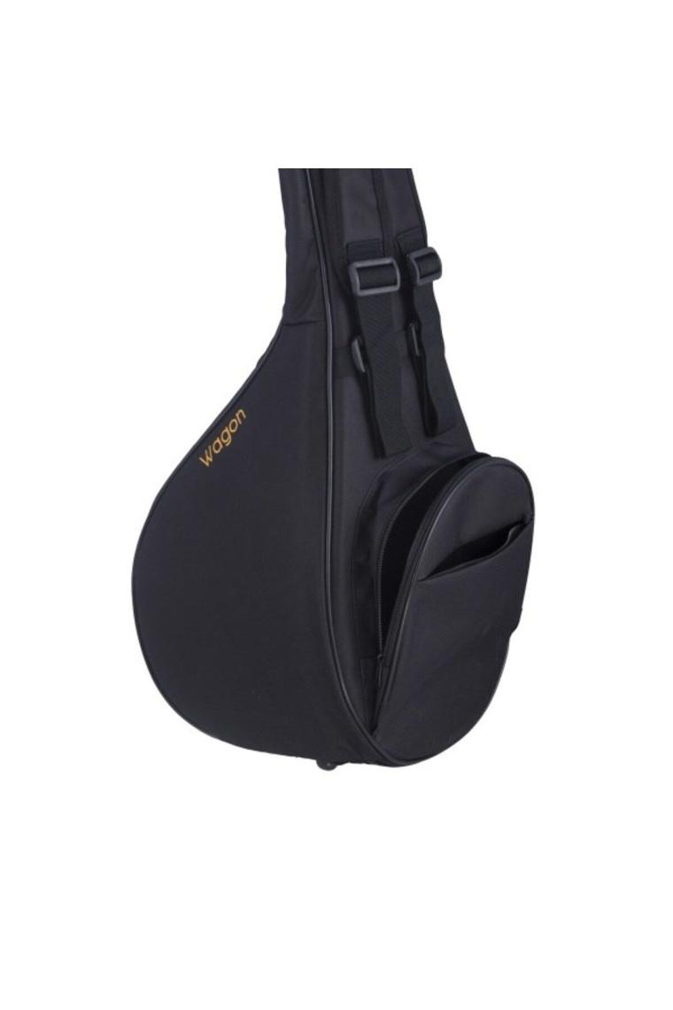 Wagon 02 Serisi Uzun Sap Bağlama Saz Çantası - Siyah