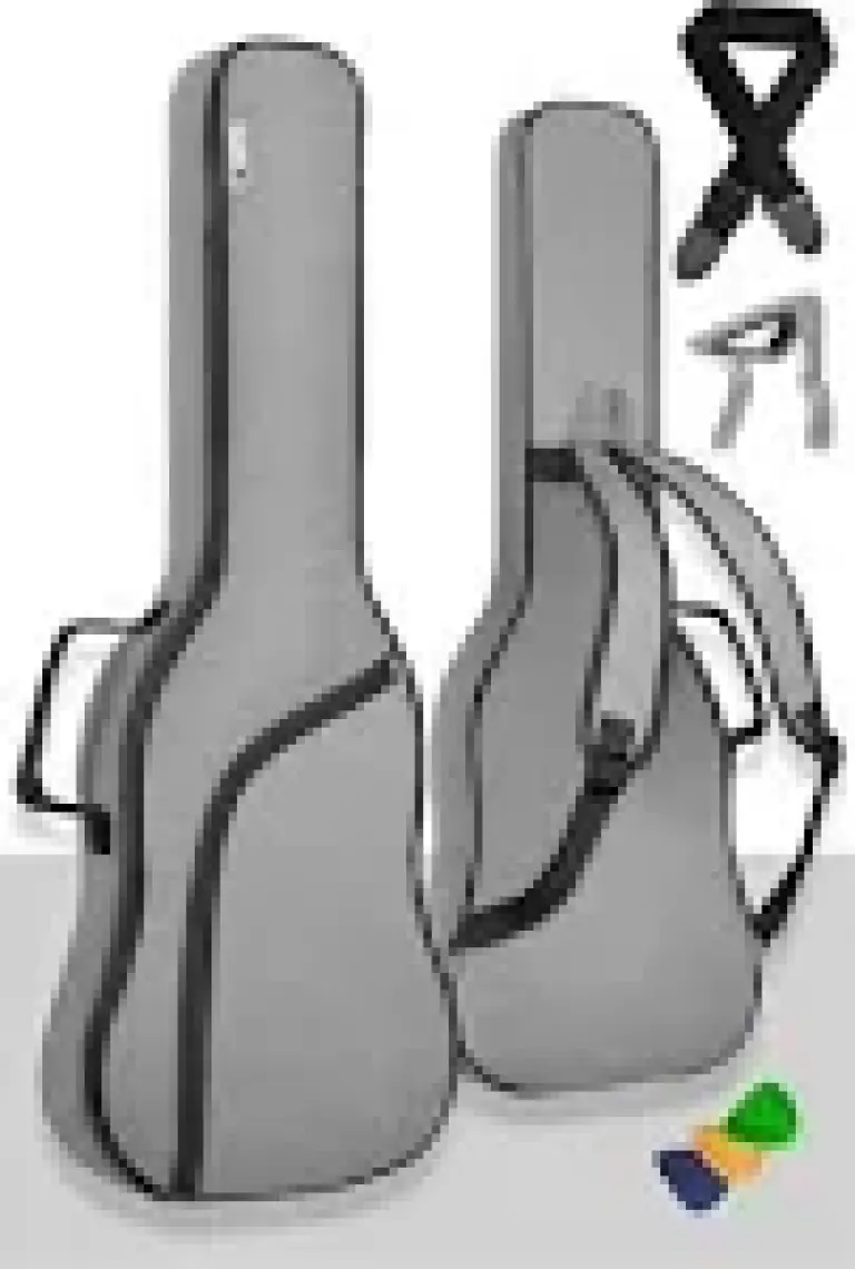 Midex CS-41PAK Akustik Gitar Çantası Soft Case Kılıf Gigbag (Askı Capo Pena Dahil)