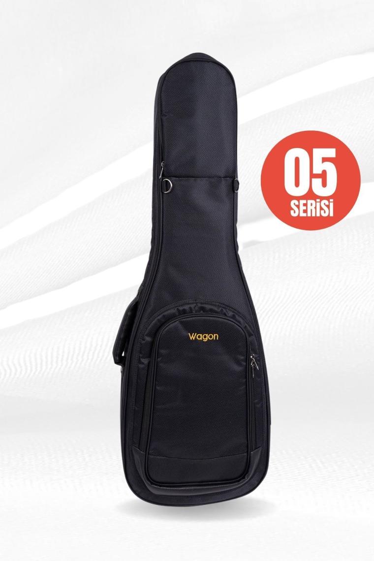 Wagon 05 Serisi Elektro Gitar Çantası - Siyah