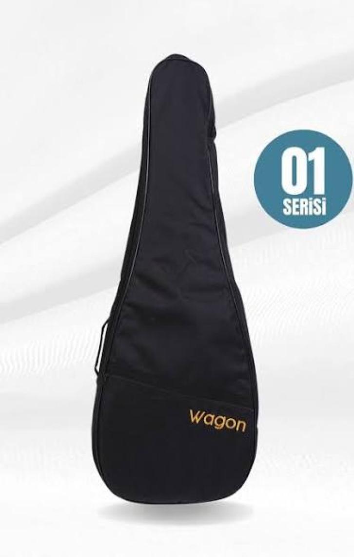 Wagon 01 Serisi Akustik Gitar Çantası - Siyah