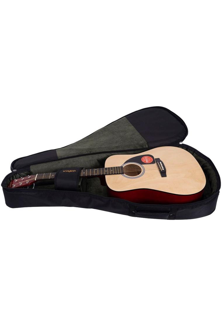 Wagon 05 Serisi Akustik Gitar Çantası - Siyah