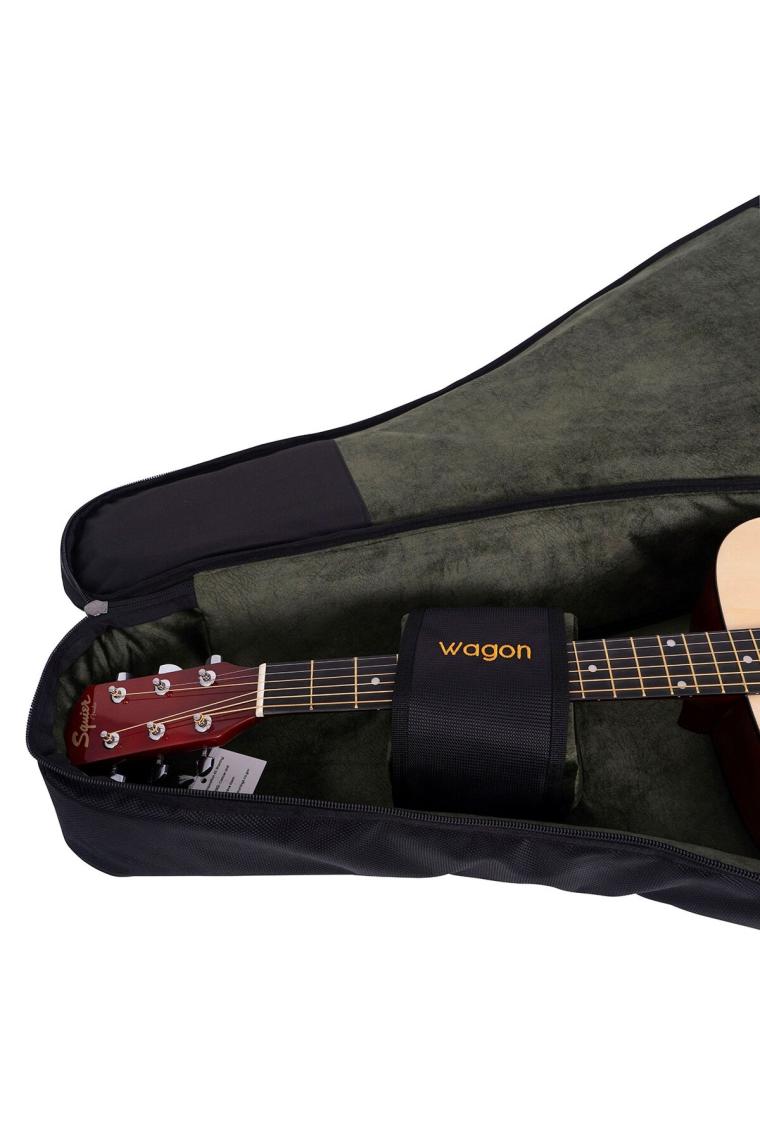 Wagon 05 Serisi Akustik Gitar Çantası - Siyah