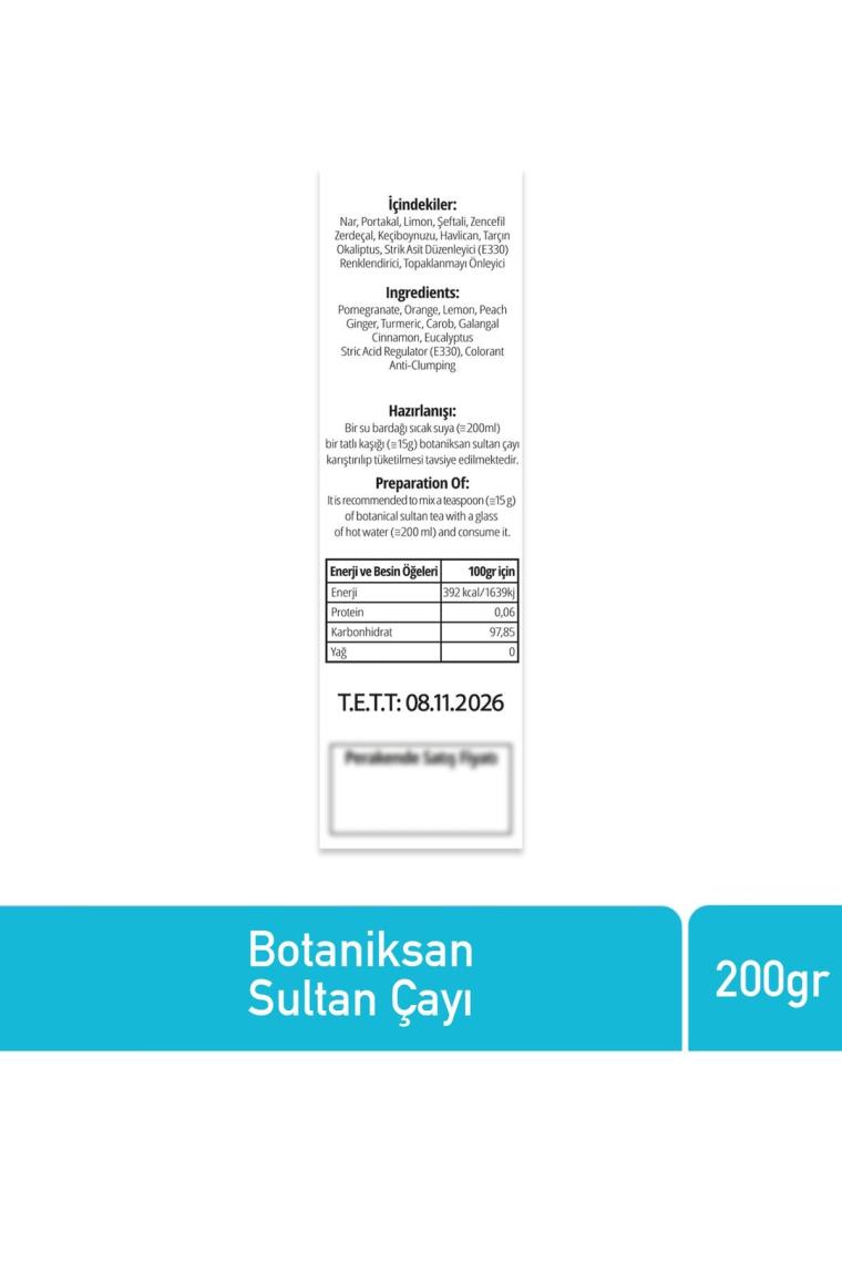 Sultan Çayı 200 gr