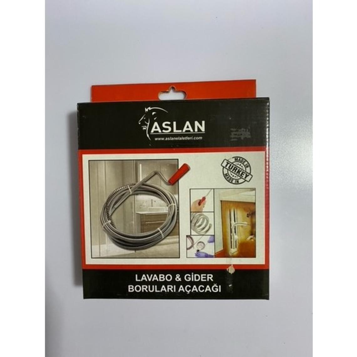 Aslan Lavabo ve Gider Boruları Açacağı Çelik Susta(Kılavuz) 5mt