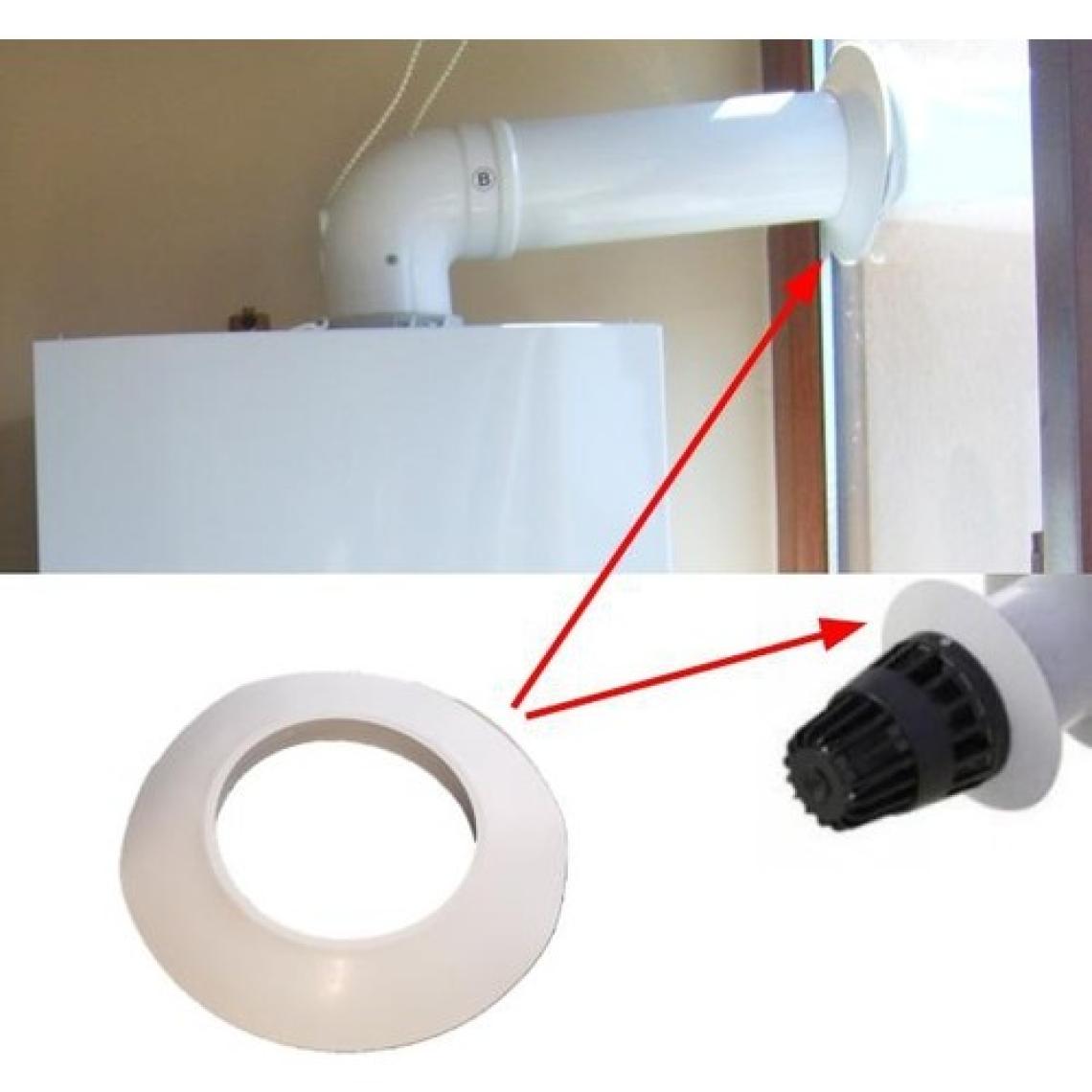 BEZE Kombi Baca Toz Lastik Cam Balkon Baca Borusu Hava Sızdırmaz