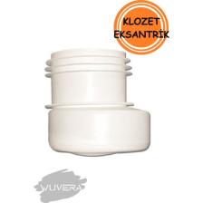 Wuvera Ayarlanabilir Altdan Çıkışlı Klozet Gider Borusu Eksantirik Kada-6cm Kaydırılabilir