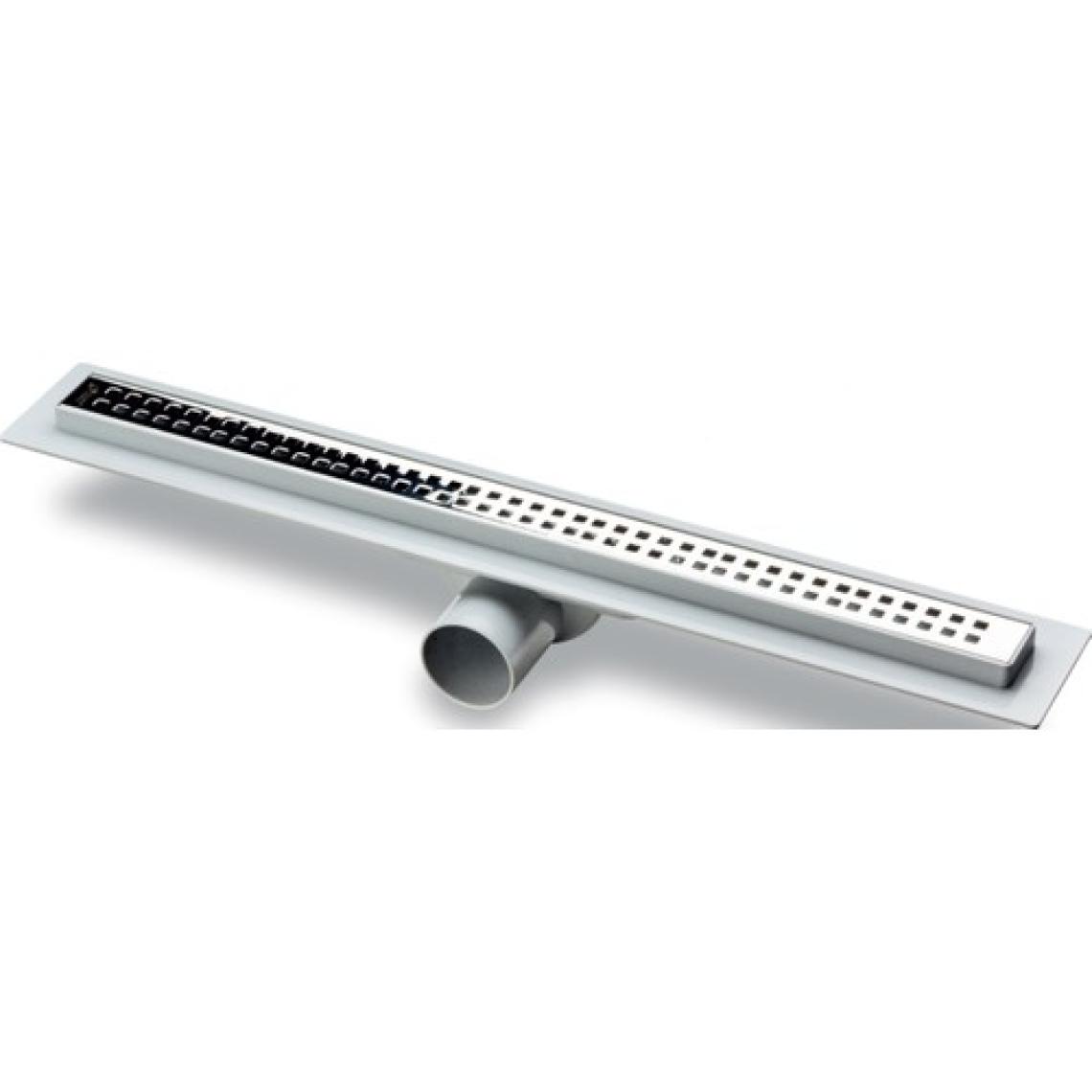 Say Çelik Carmine 50 Cm Duş Kanalı Abs Kasalı 50 mm Yandan Çıkışlı Piticare Desenli