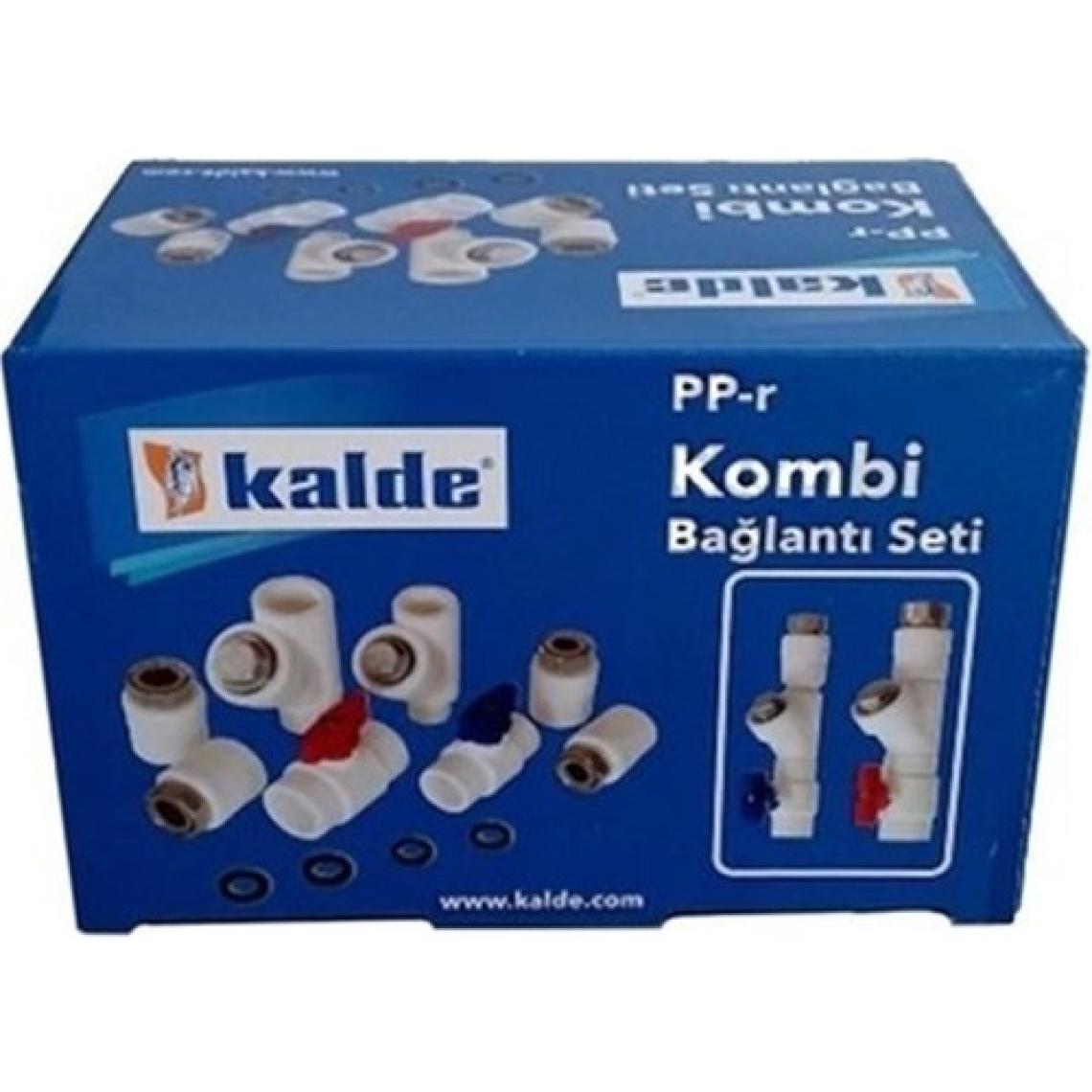 Kalde Kombi Bağlantı Seti (Dirsekli)