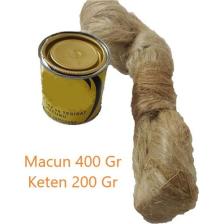 BEZE Keten ve Macun Seti Doğalgaz Macunu ve Tesisat Kendiri Birlikte