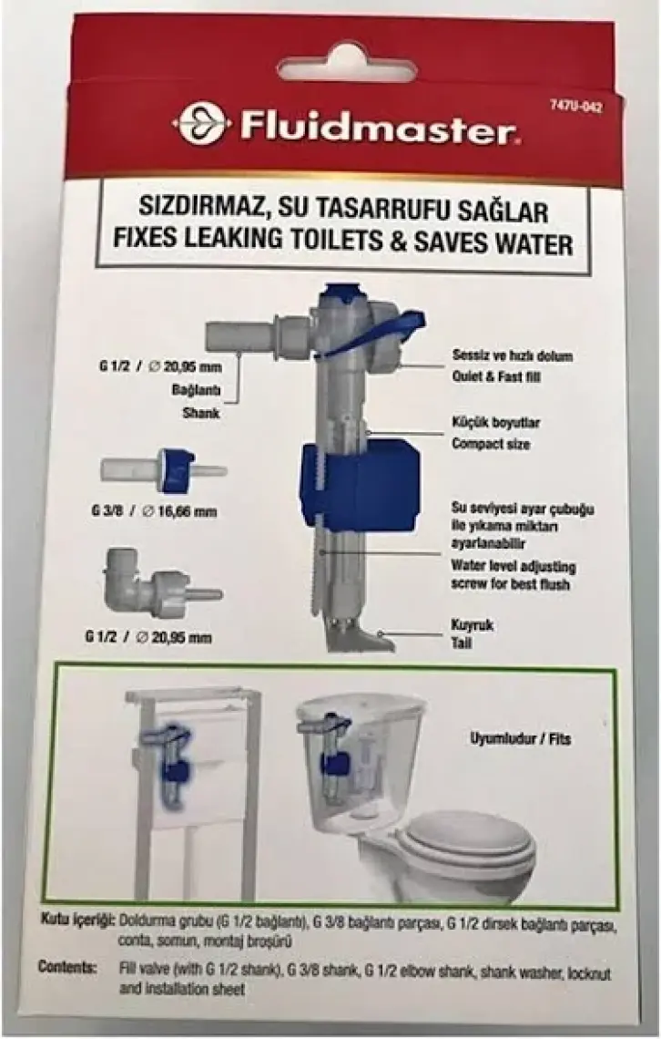 Mergen Fluidmaster Gömme Rezervuar Şamandırası(Clz)