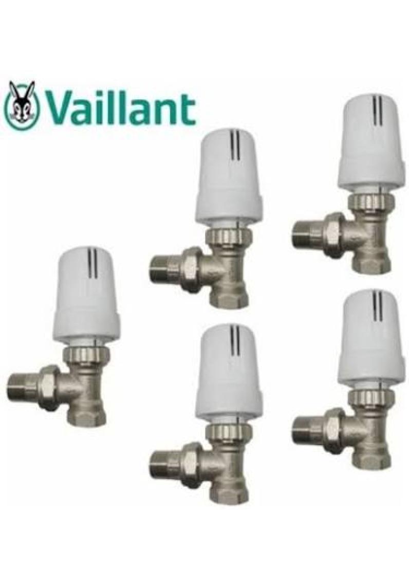 Vaillant 1/2" Köşe Termostatik Radyatör Vanası