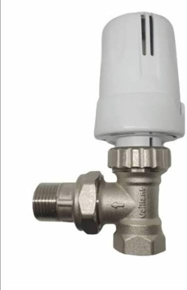 Vaillant 1/2" Köşe Termostatik Radyatör Vanası