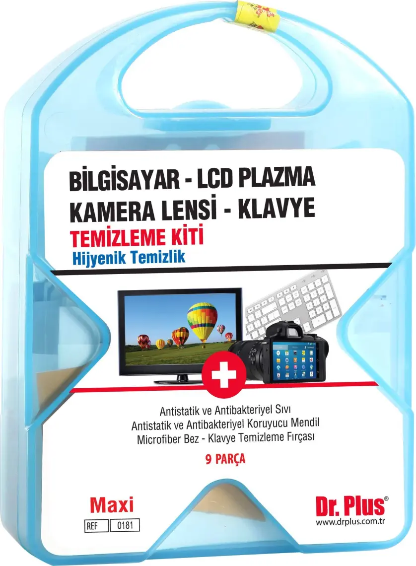 Dr. Plus Bilgisayar - Lcd - Plazma - Kamera Lensi  Temzileme Kiti  ''Hijyenik Temizlik''