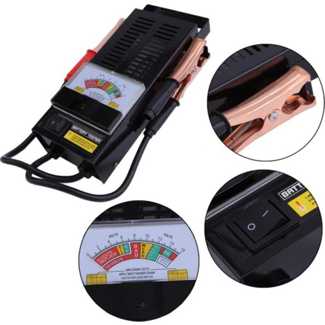 Vıktec Akü Test Cihazı 6V -12V Profesyonel 200 Amper