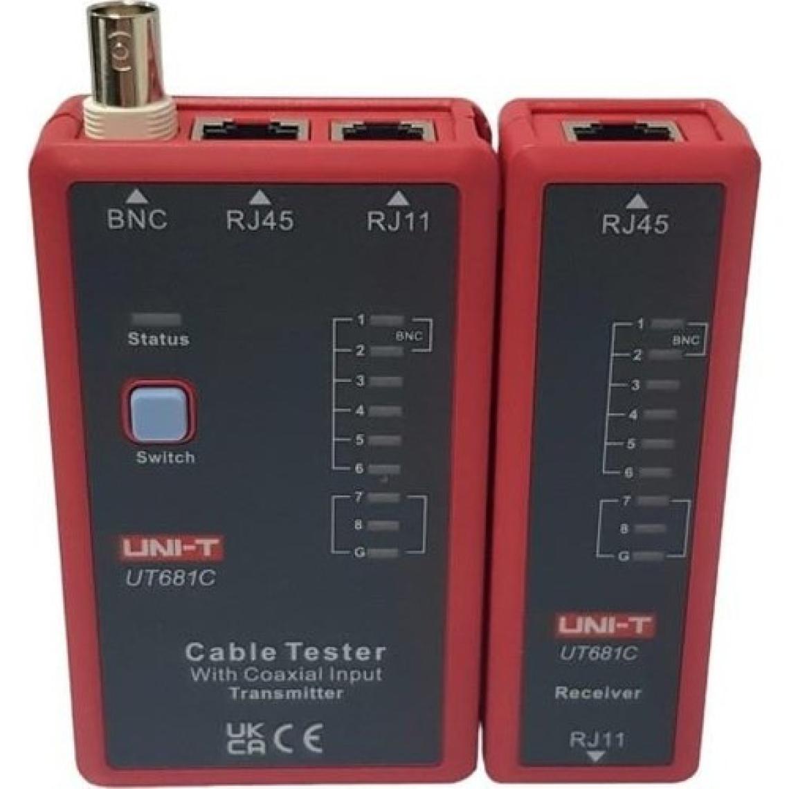 Uni-T UT681C Cat5-Cat6-Cat7 Network Kablo Test Cihazı
