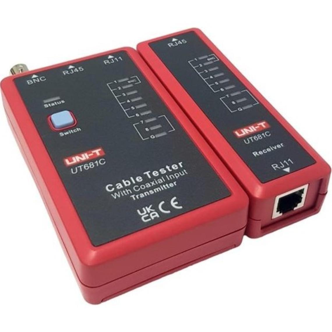 Uni-T UT681C Cat5-Cat6-Cat7 Network Kablo Test Cihazı
