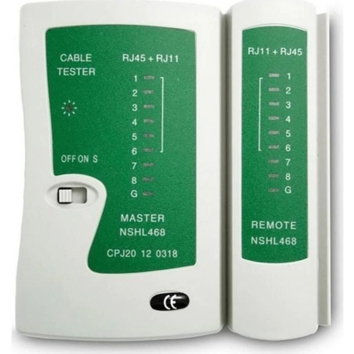 Brs Kablo Tester Ağ Kablo Test Cihazı RJ45 RJ11 Utp
