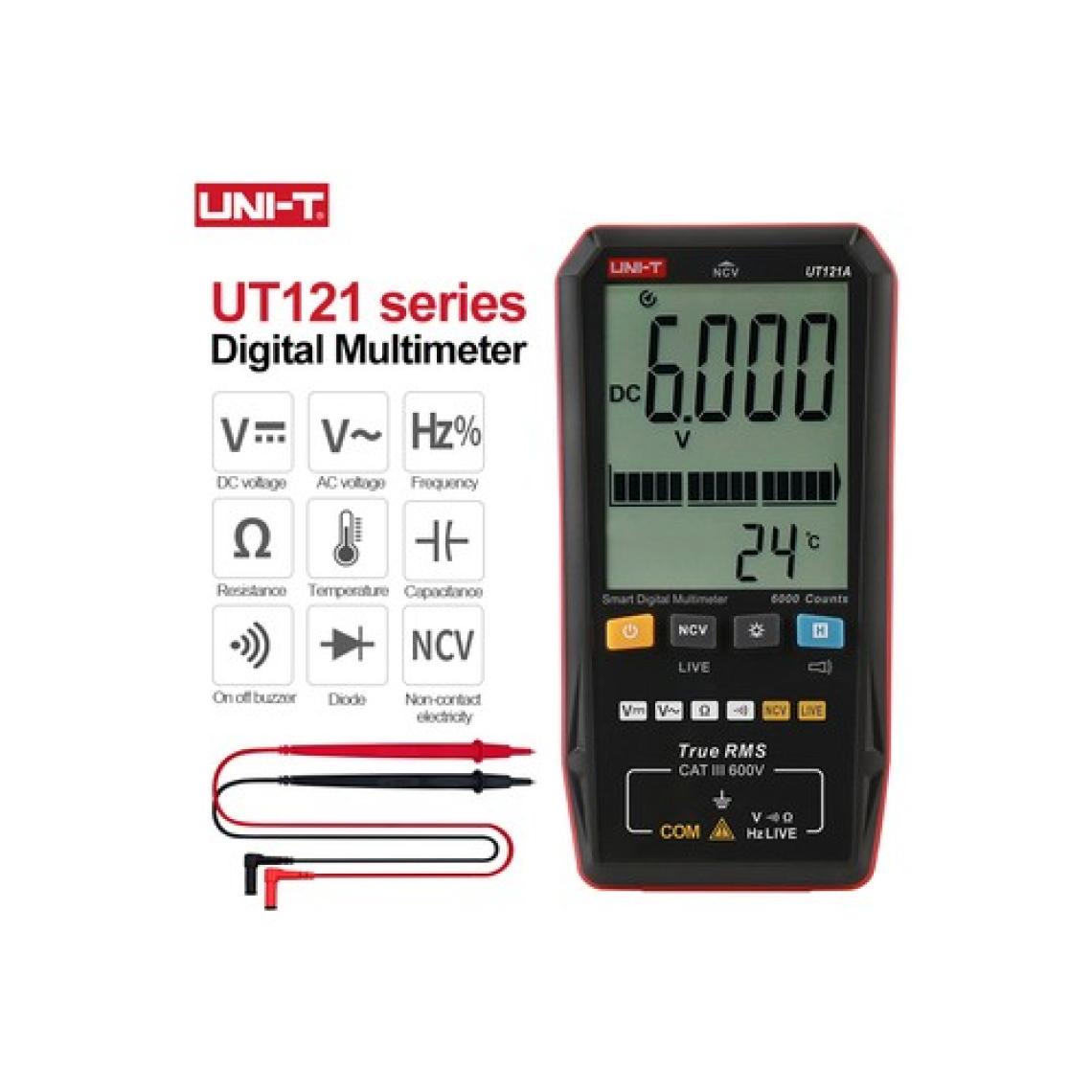 Unit UT121B Akıllı Dijital Multimetre Test Cihazı