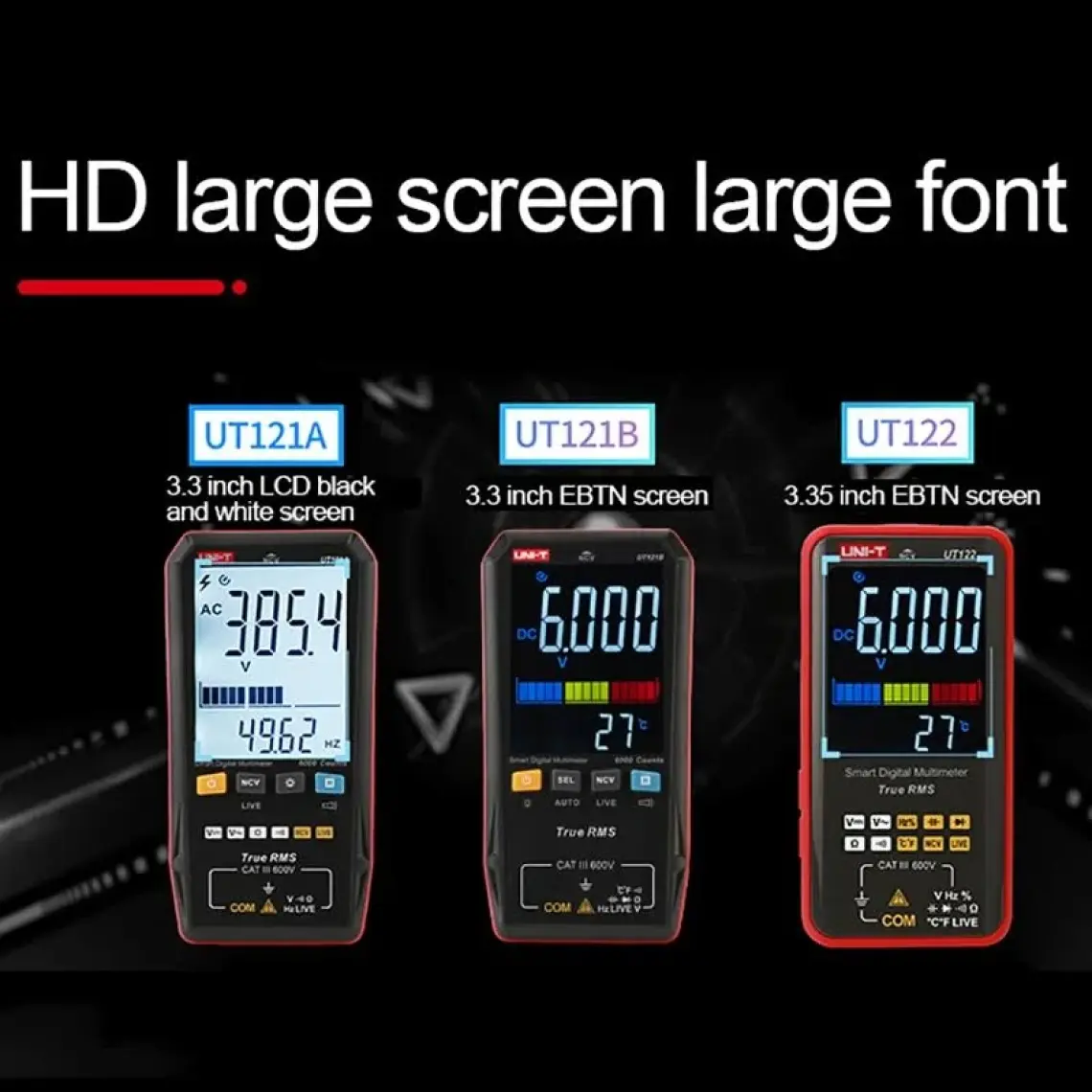 Uni-T UT121A Akıllı Dijital Multimetre Test Cihazı