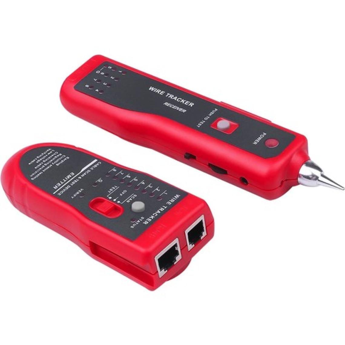 Aogo Bili Bili Kablo Bulucu Test Cihazı Ethernet Ağ Kablosu Test Kiti RJ11 RJ45 Cat5/6 Lan Kablo Izleyici