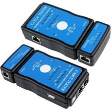 Powermaster USB-RJ11-RJ45-CAT5-CAT6 Kablo Test Cihazı
