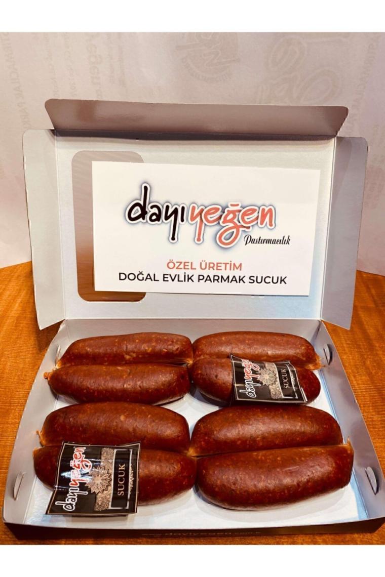 Dayı Yeğen Yerli Kesim %100 Doğal Evlik Sucuk 1 Kg - Kayseri