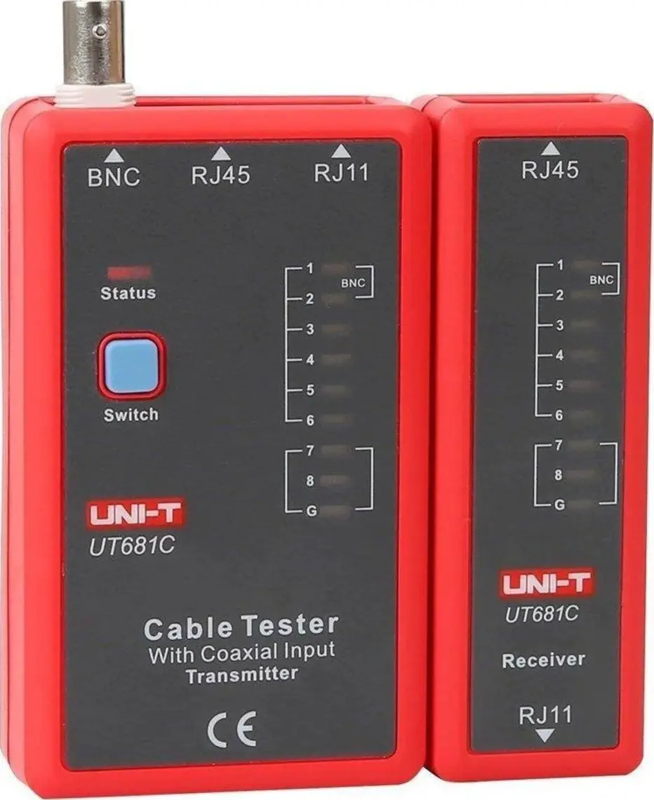 Uni-T UT681C Cat5-Cat6-Cat7 Network Kablo Test Cihazı
