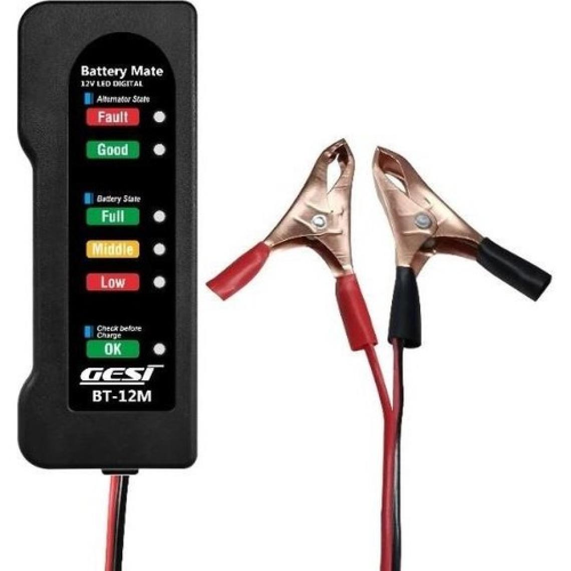 Gesi BT-12M Akü Test Cihazı 12V 15A