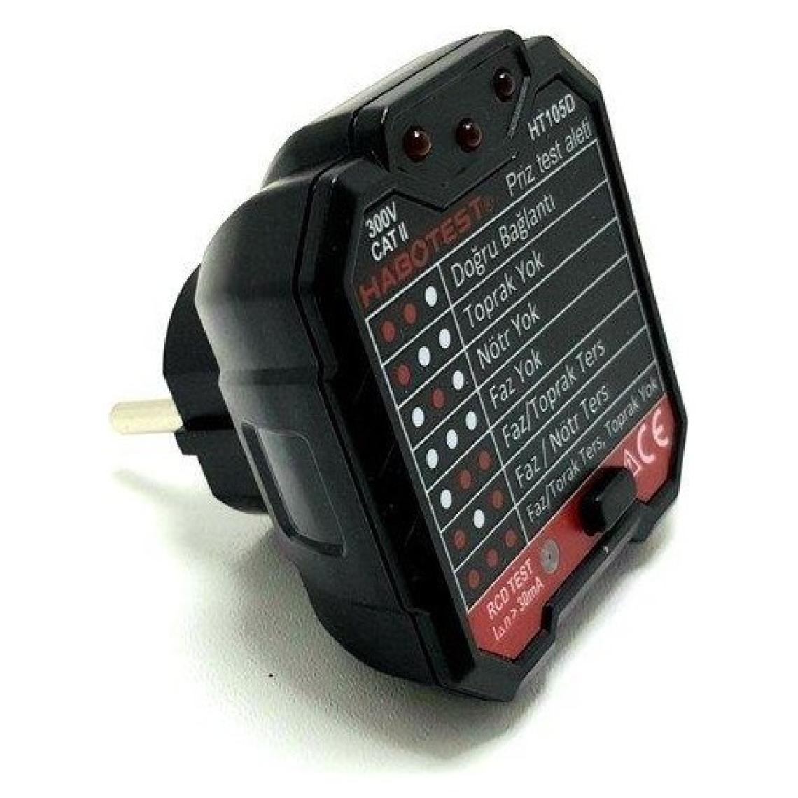 Habotest HT-105D Priz Test Aleti