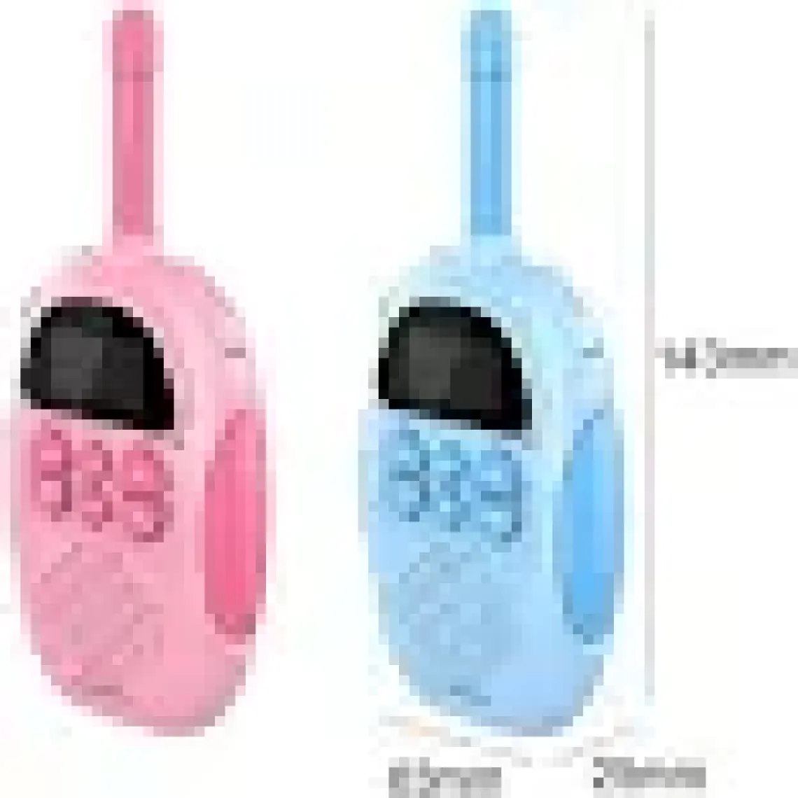 Vrpro Bebek Telsizi Walkie Talkie Mavi-Pembe