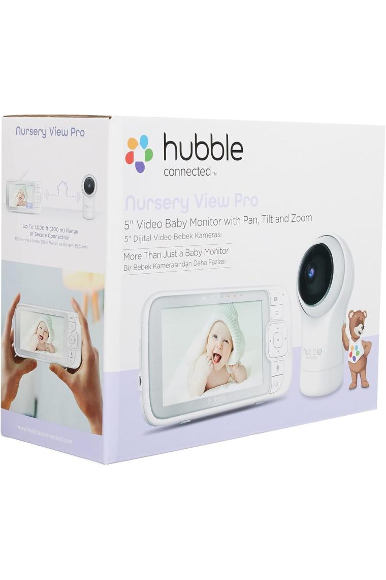 Hubble Nursery View Pro 5" Dijital Video Bebek Kamerası
