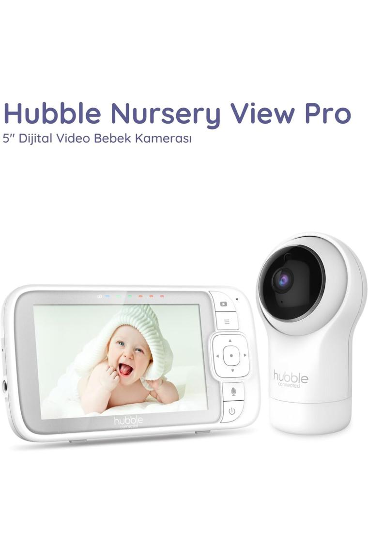 Hubble Nursery View Pro 5" Dijital Video Bebek Kamerası