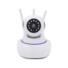 İthalcim Hd 360 Derece Wifi Ip Kamera Gece Görüş 3 Antenli Güvenlik ve Bebek Izleme Kamerası