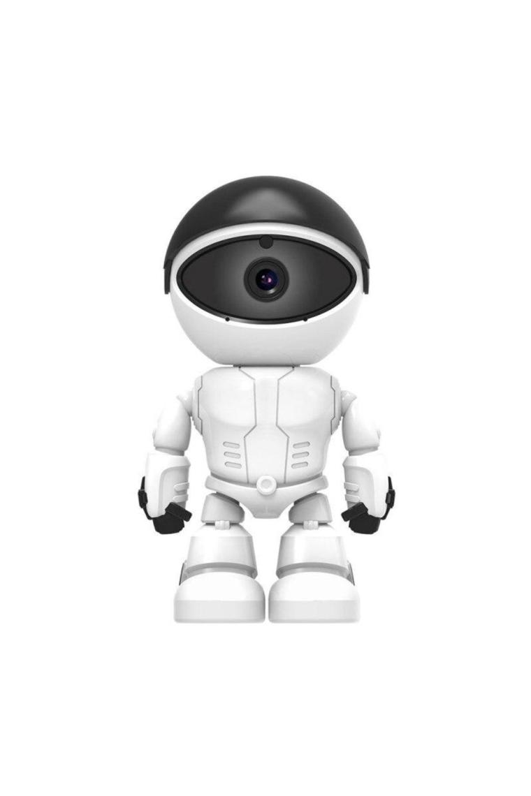 Lisa Butik 1080P Robot Görünümlü Wifi Ip Bebek Bakıcı Güvenlik Kamerası Kablosuz Gece Görüşlü