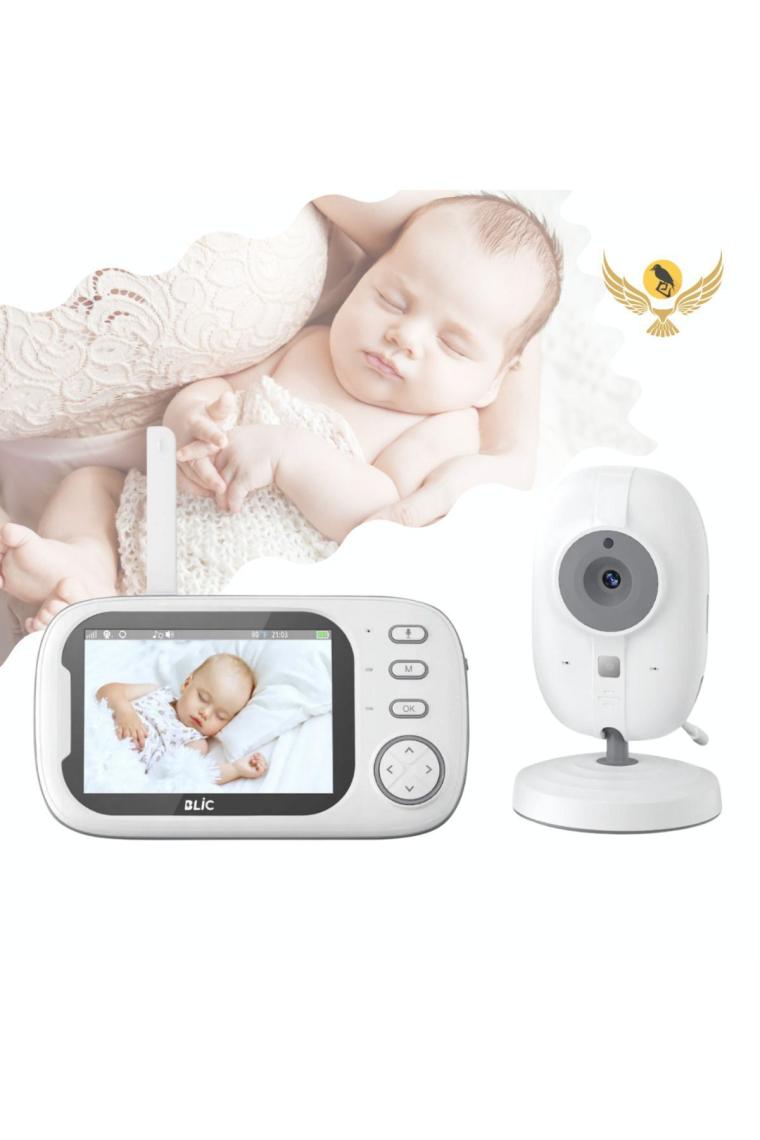 Vetech Dijital Bebek Izleme Cihazı Ekranlı Bebek Izleme Kamerası Dahili Mikrofon & Hoparlör 1mp