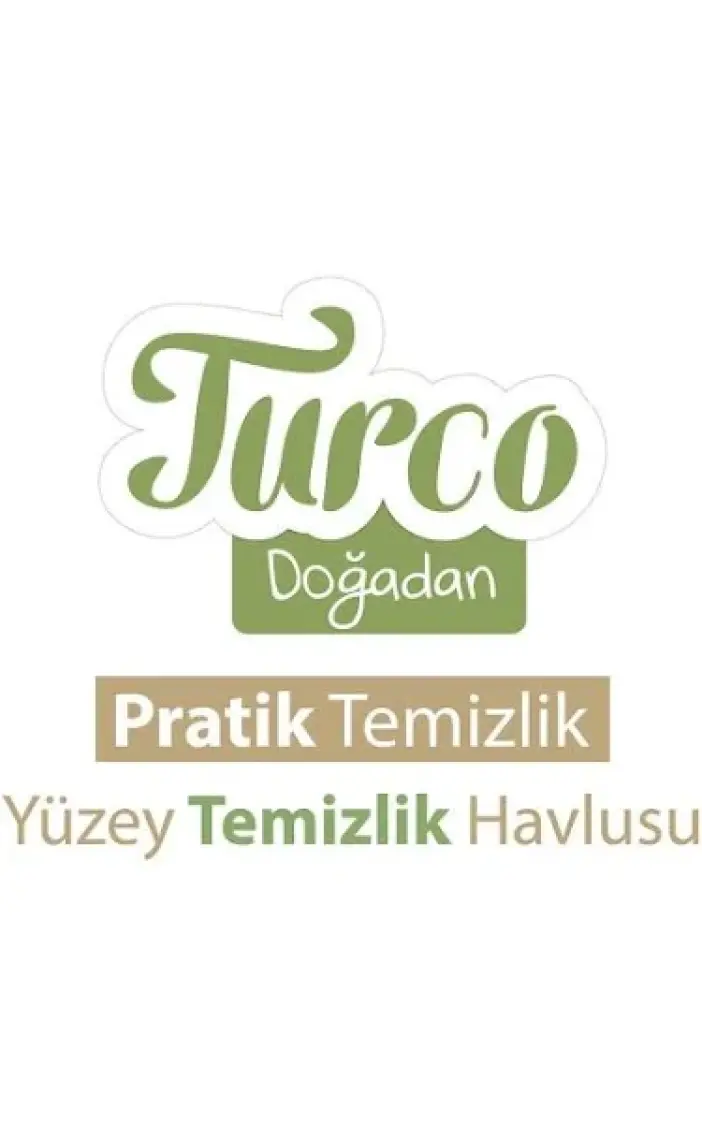 Turco Doğadan Pratik Yüzey Temizlik Havlusu 12X100 (1200 Yaprak)