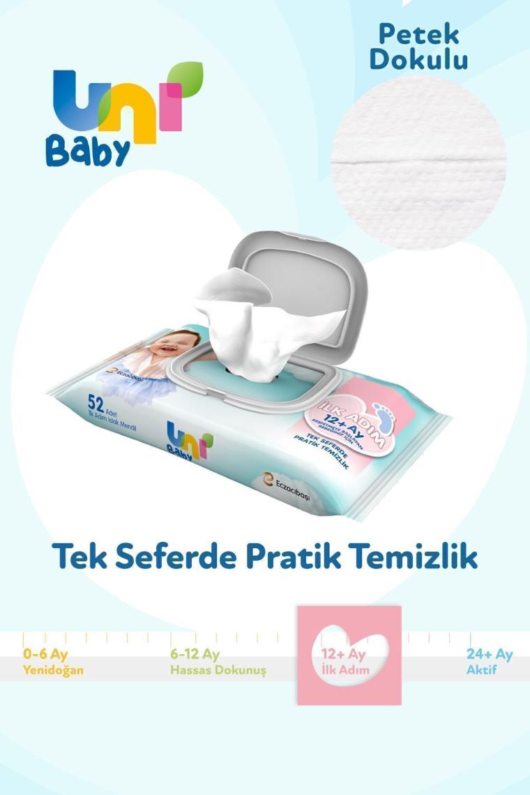 İlk Adım Islak Mendil 52 X 24 Adet