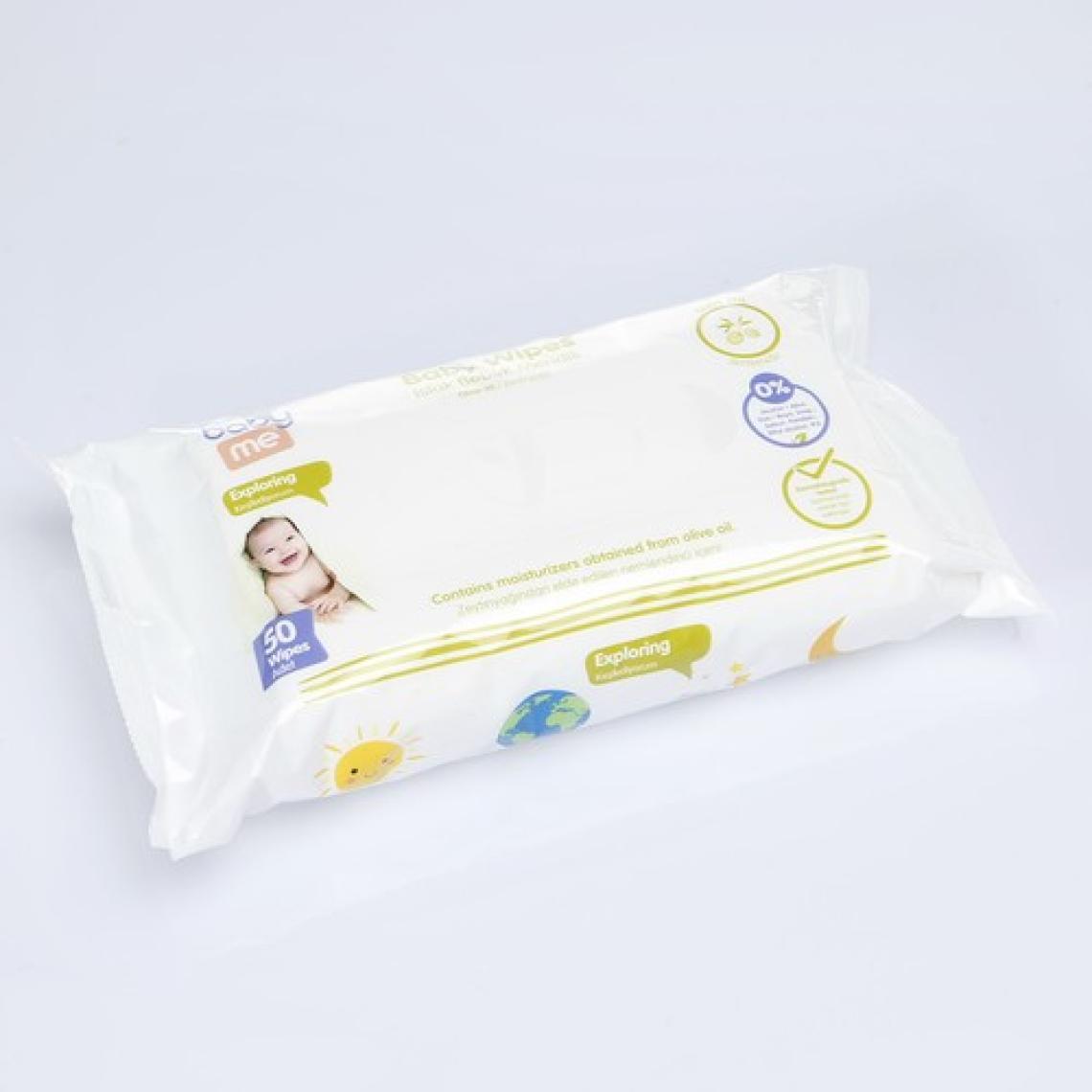 Baby&Me Zeytinyağlı 50 Yaprak 3'lü Paket Islak Mendil