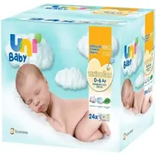 Uni Baby Yenidogan Islak Pamuk Mendil 24x40 ( 960 Yaprak)