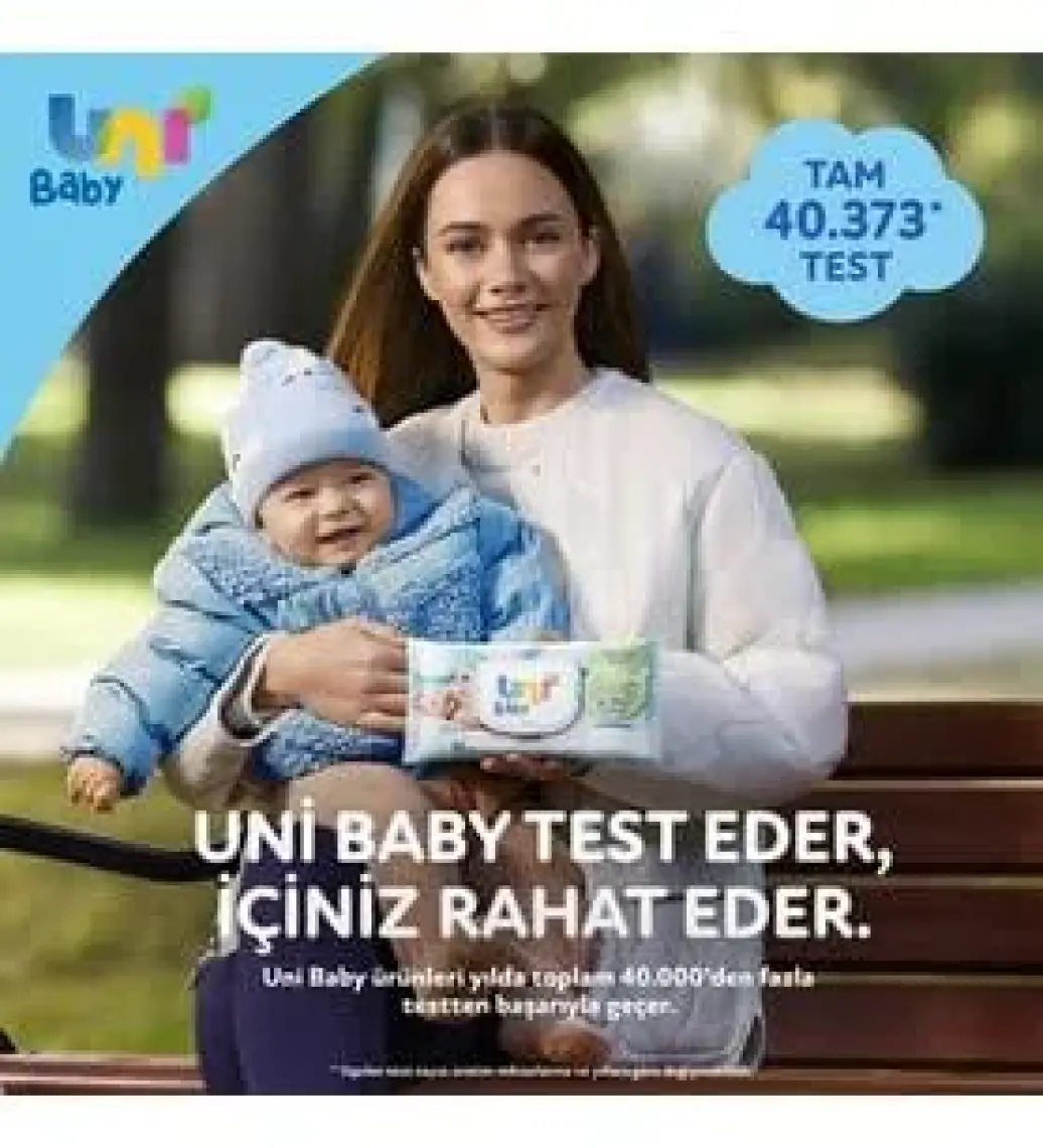 Uni Baby Yenidogan Islak Pamuk Mendil 24x40 ( 960 Yaprak)