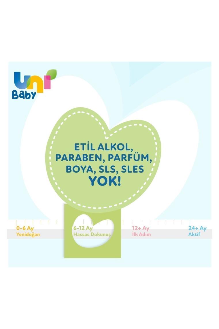 Uni Baby Hassas Dokunus Islak Mendil 12x52 (624 Yaprak)