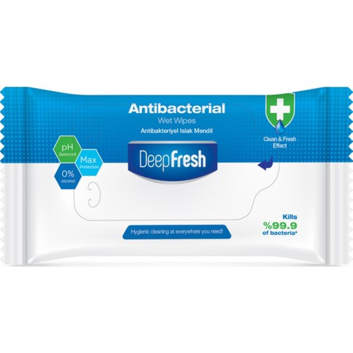 Deep Fresh Antibakteriyel Islak Cep Mendili 15 Yaprak