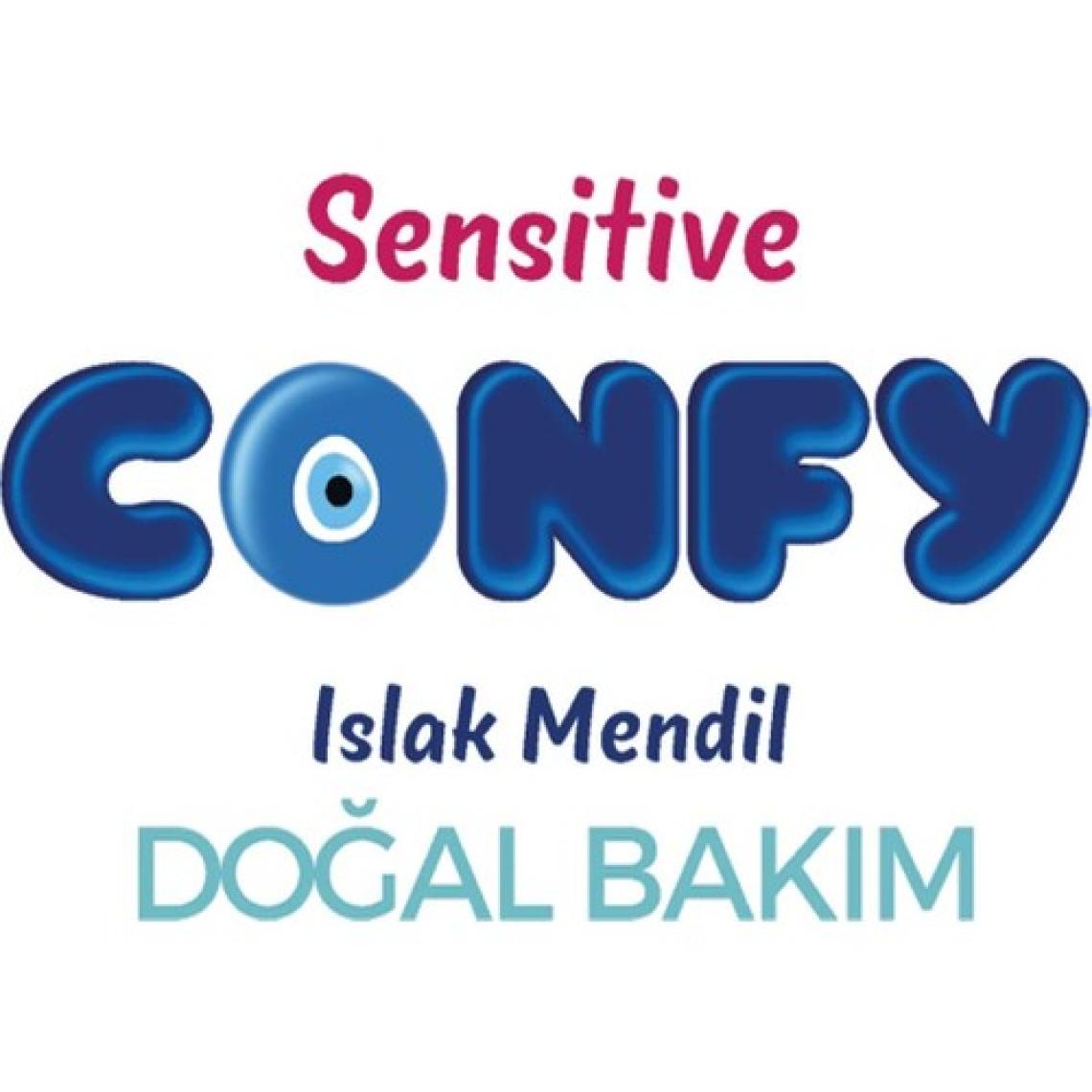 Confy Premium Sensitive Islak Mendil 120 Yaprak