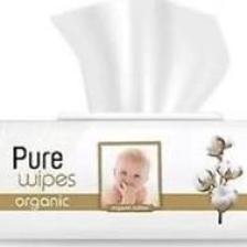 Pure Baby Organik Pamuklu Islak Havlu 24×90 (2160 Yaprak)