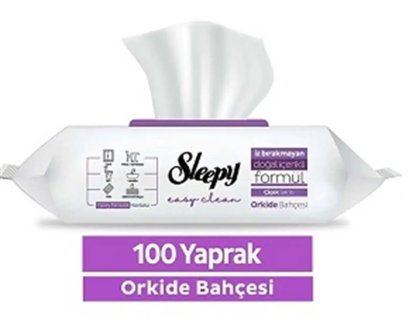 Sleepy Easy Clean Yüzey Temizlik Havlusu&Mendili 100 Yaprak