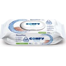 Confy Premium Sensitive Islak Mendil 90 Yaprak