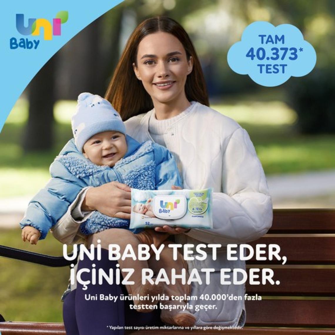 Uni Baby Aile 90 Yaprak 12'li Paket Islak Mendil