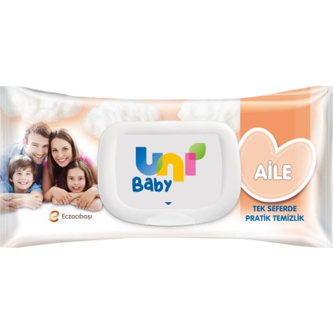 Uni Baby Aile 90 Yaprak 12'li Paket Islak Mendil